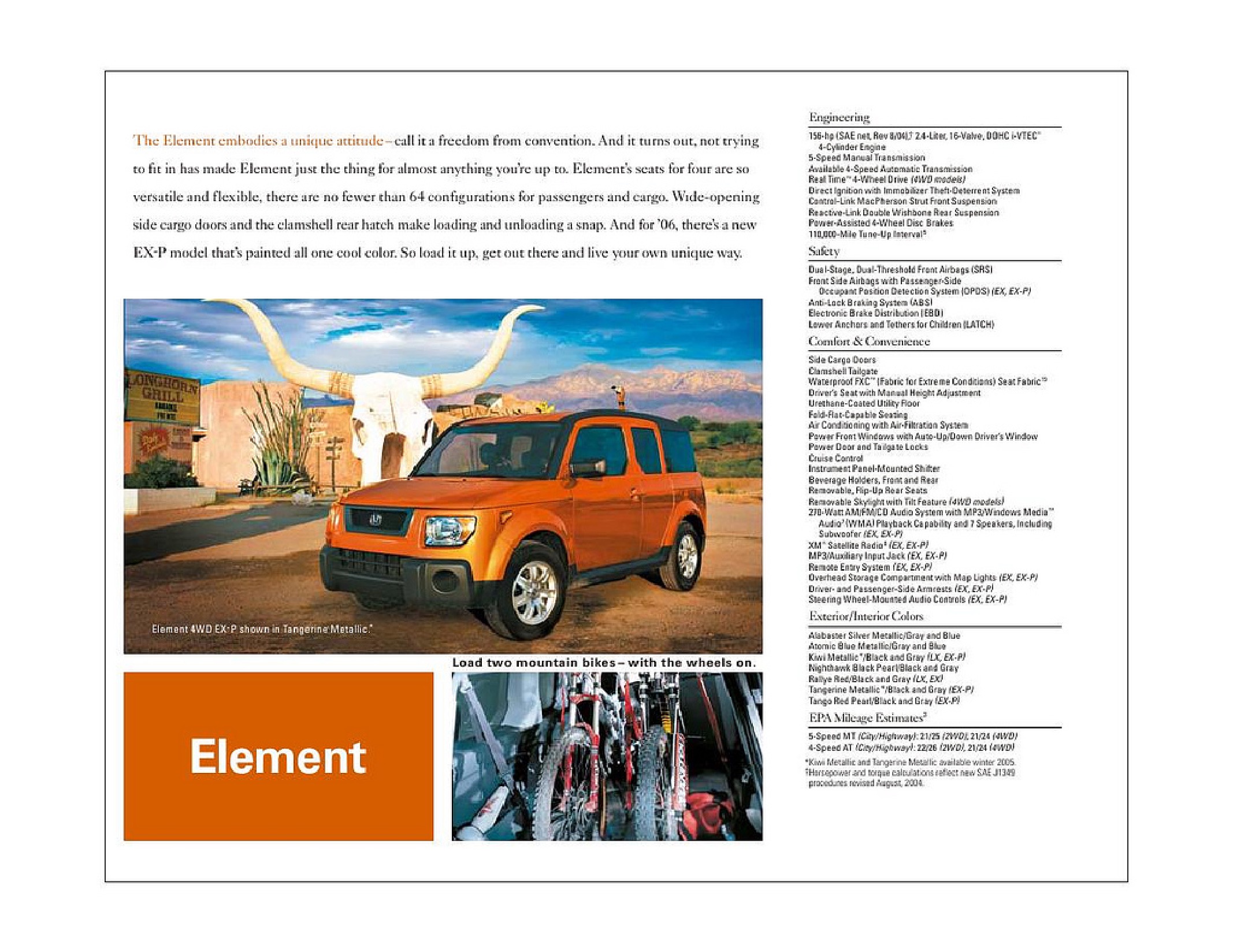 2006 Honda Brochure Page 12